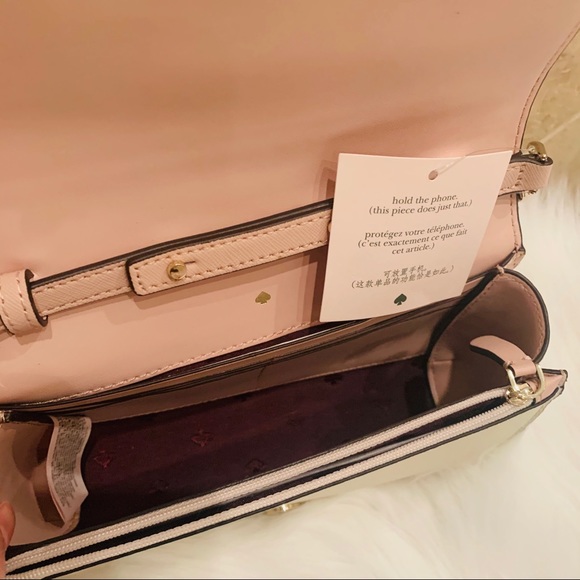 Set Small flap crossbody Cameron Kate spade wallet - Picture 3 of 8